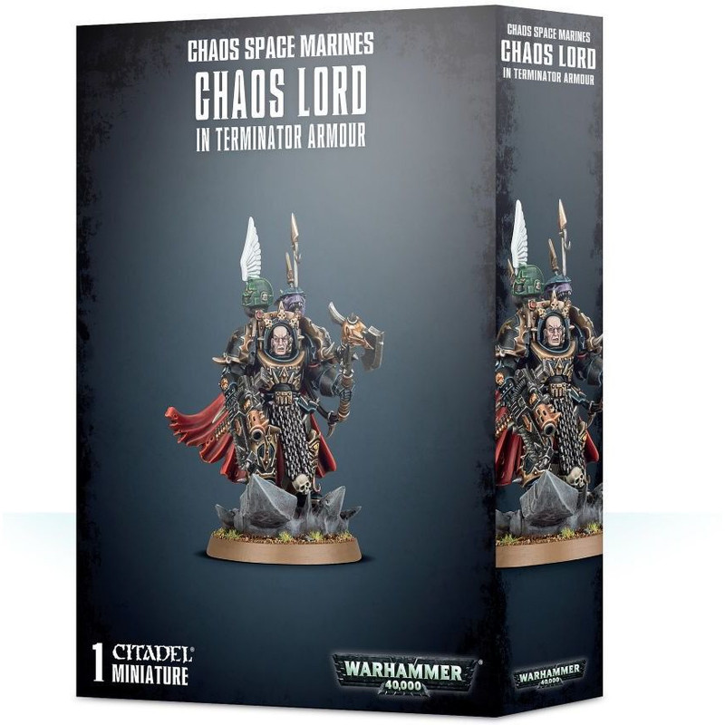 Warhammer 40k - Space Marine du Chaos Lord (2019)