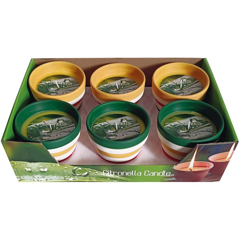 Bougie 10Cm Céramique - Modèle choisi aléatoirement