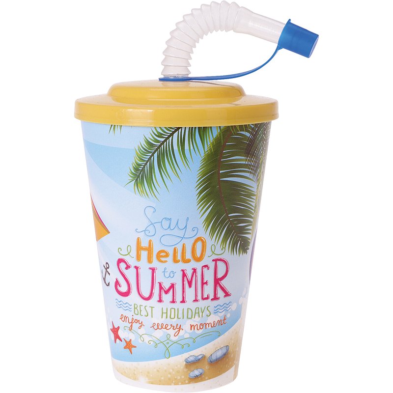 Gobelet 400ML Pailleté - Modèle choisi aléatoirement