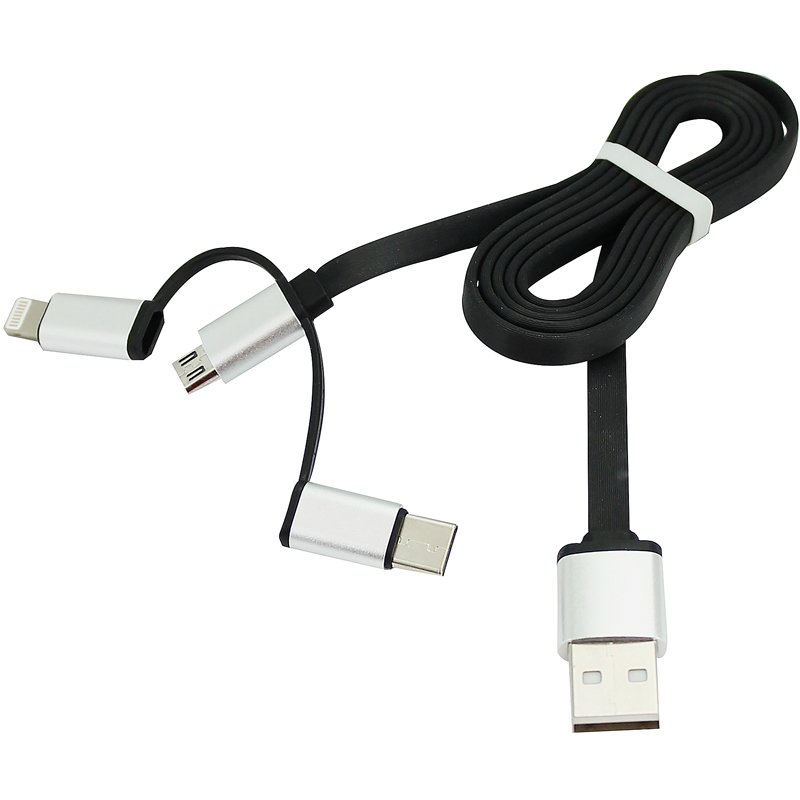 Câble USB Multi-Prises 1M 3en1