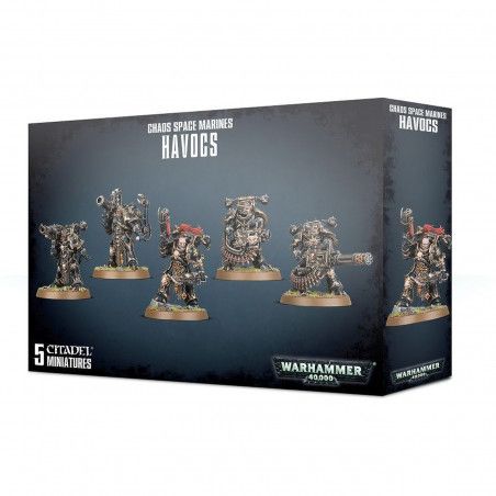 Warhammer 40k - Space Marine du Chaos Havocs (2019)