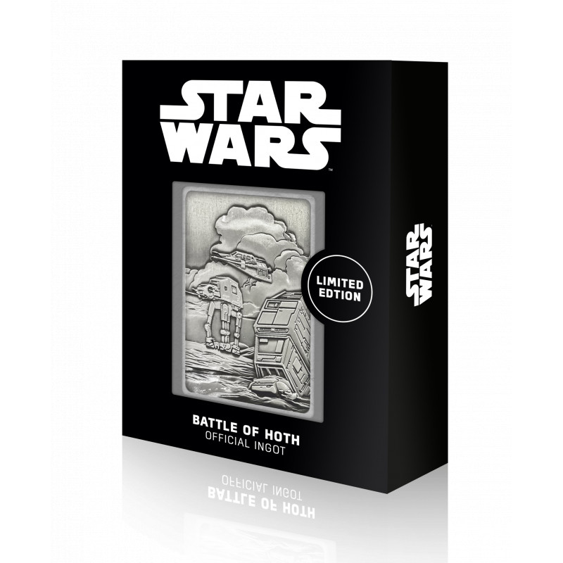 STAR WARS - Hoth Planet Scene - Lingot en métal collector