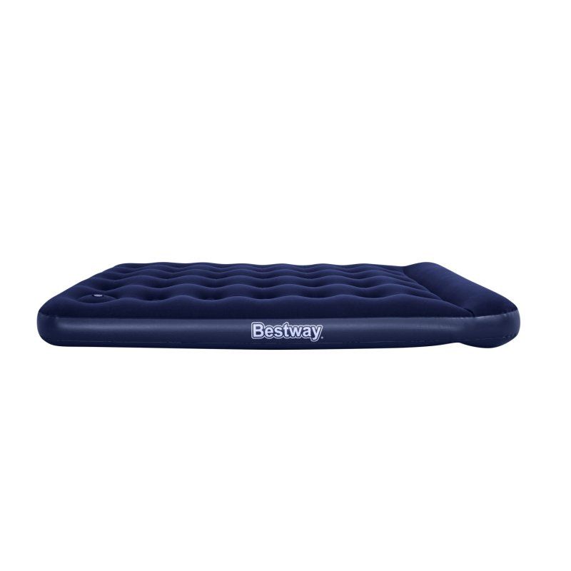 Bestway Matelas gonflable 2 places avec pompe à pied intégrée 191 x 137 x 28 cm