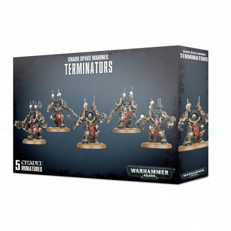 Warhammer 40k - Space Marine du Chaos Terminators (2019)