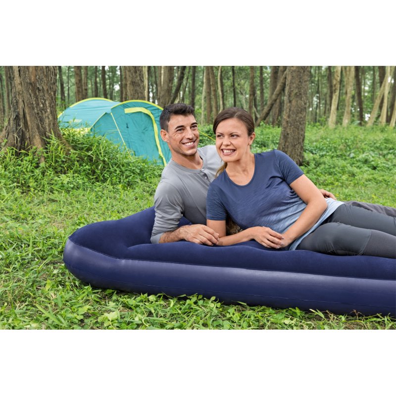 Bestway Air Mattress Full with Built-in Foot Pump 1.91 m x 1.37 m x 28 cm
