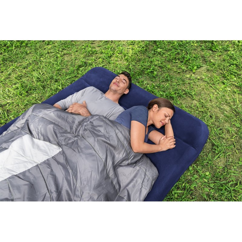 Bestway Air Mattress Full with Built-in Foot Pump 1.91 m x 1.37 m x 28 cm
