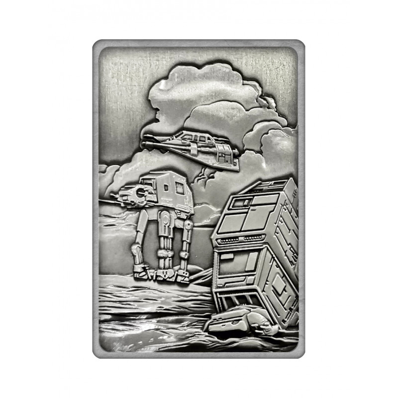 STAR WARS - Hoth Planet Scene - Lingot en métal collector
