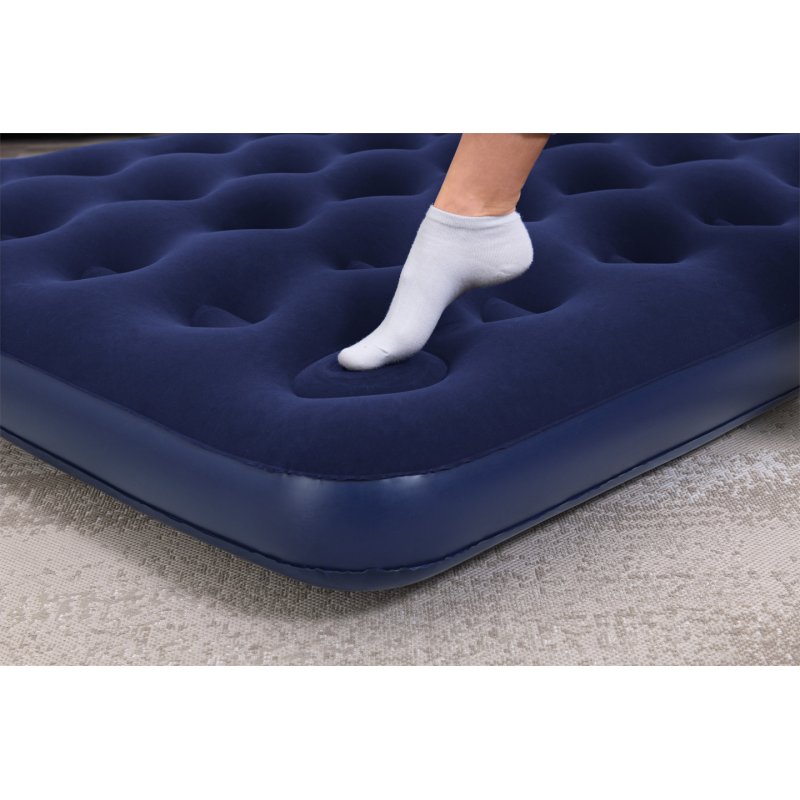 Bestway Air Mattress Full with Built-in Foot Pump 1.91 m x 1.37 m x 28 cm