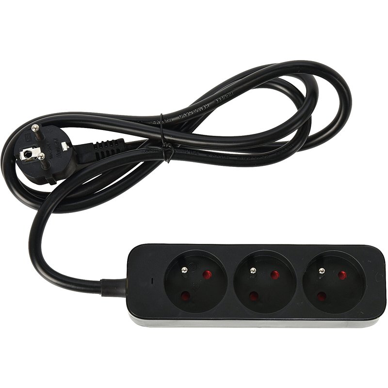 Bloc Multi-Prise 140Cm 3 Prises