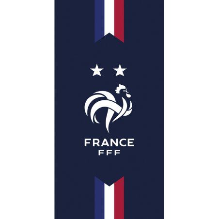 Drap De Plage 75X150Cm FFF Champion