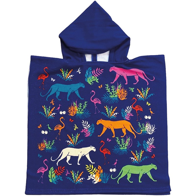 Poncho Enfant Microfibre 60X120Cm - Modèle choisi aléatoirement