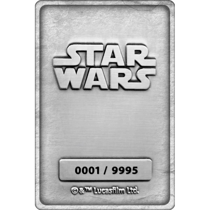 STAR WARS - Han Solo in Carbonite - Lingot en métal collector