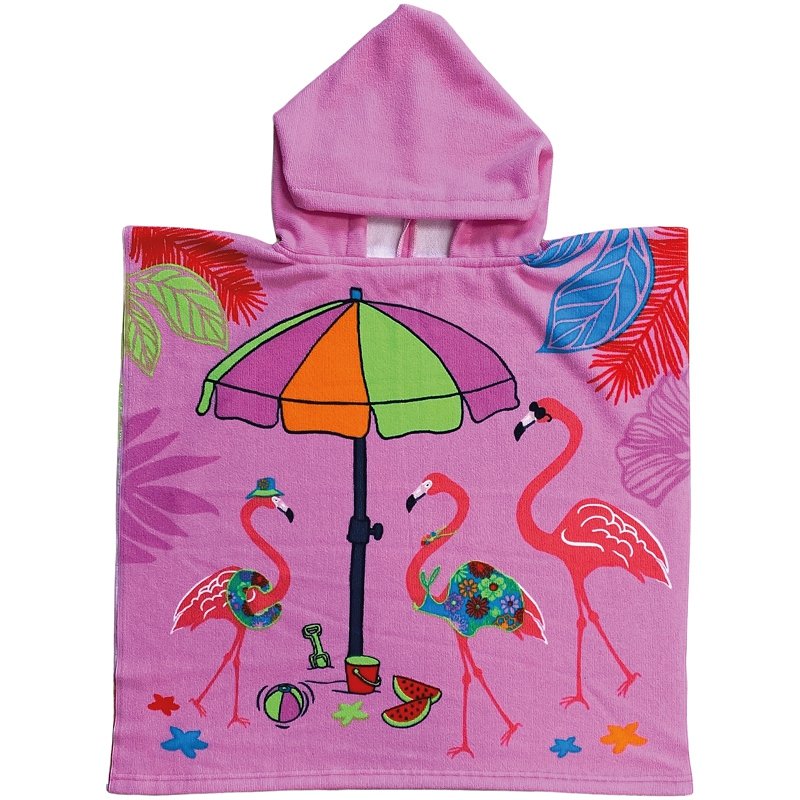 Poncho Enfant Microfibre 60X120Cm - Modèle choisi aléatoirement