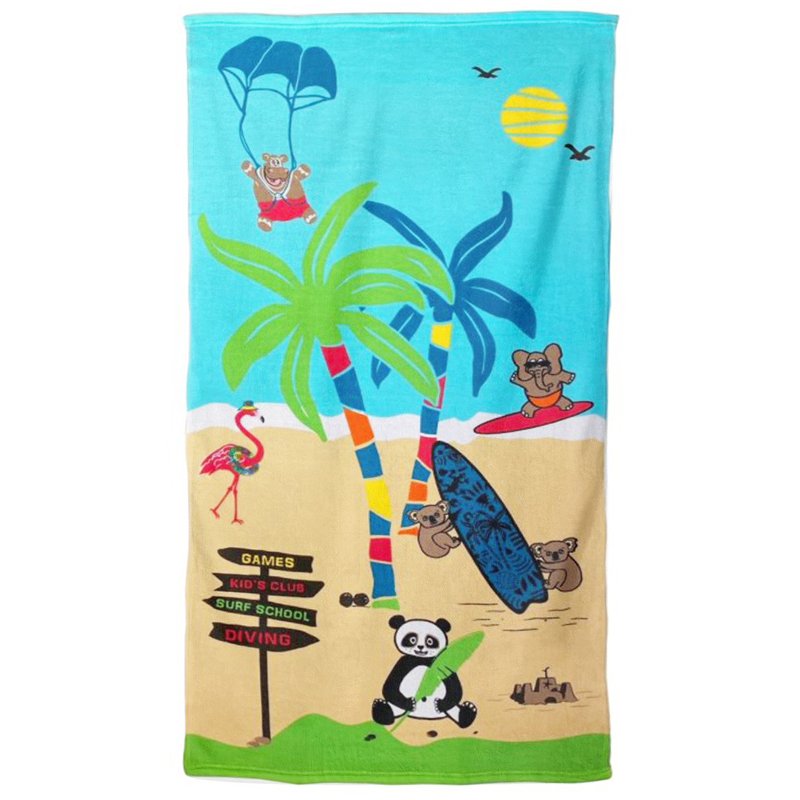 Serviette Enfant 70X140Cm - Modèle choisi aléatoirement