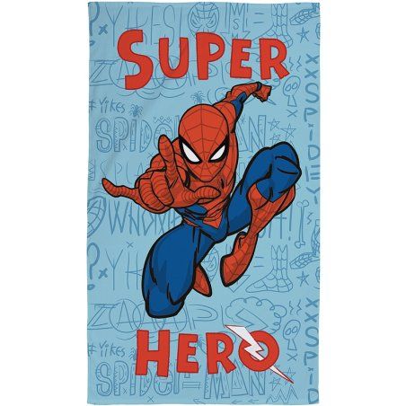 Drap De Plage 70x120Cm Spiderman