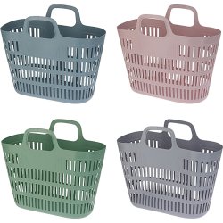 Panier PVC 25L 46x32Cm - Modèle choisi aléatoirement