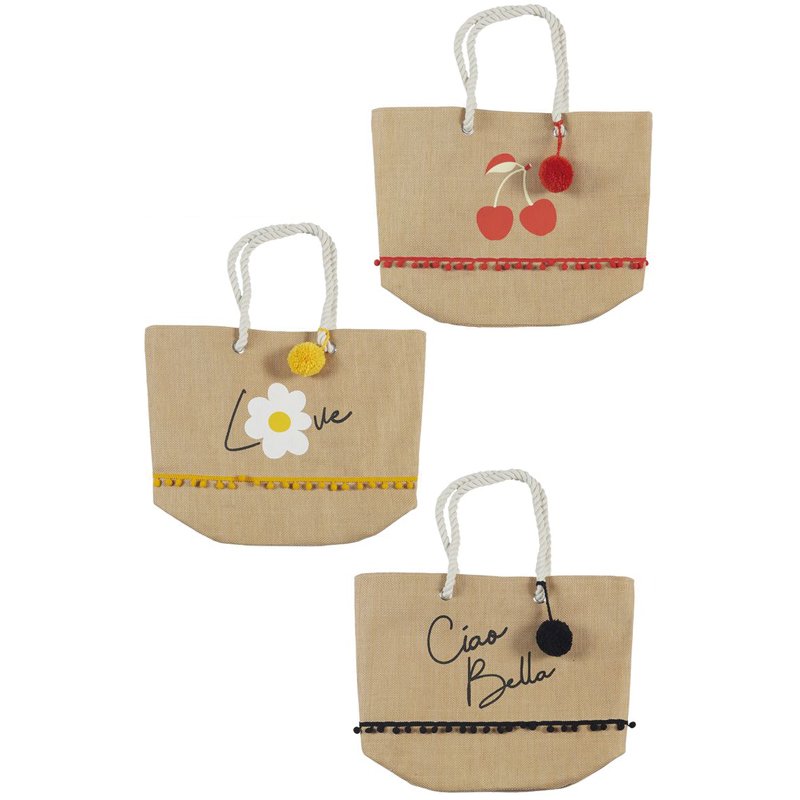 Sac De Plage POP 38X55Cm M12 - Modèle choisi aléatoirement