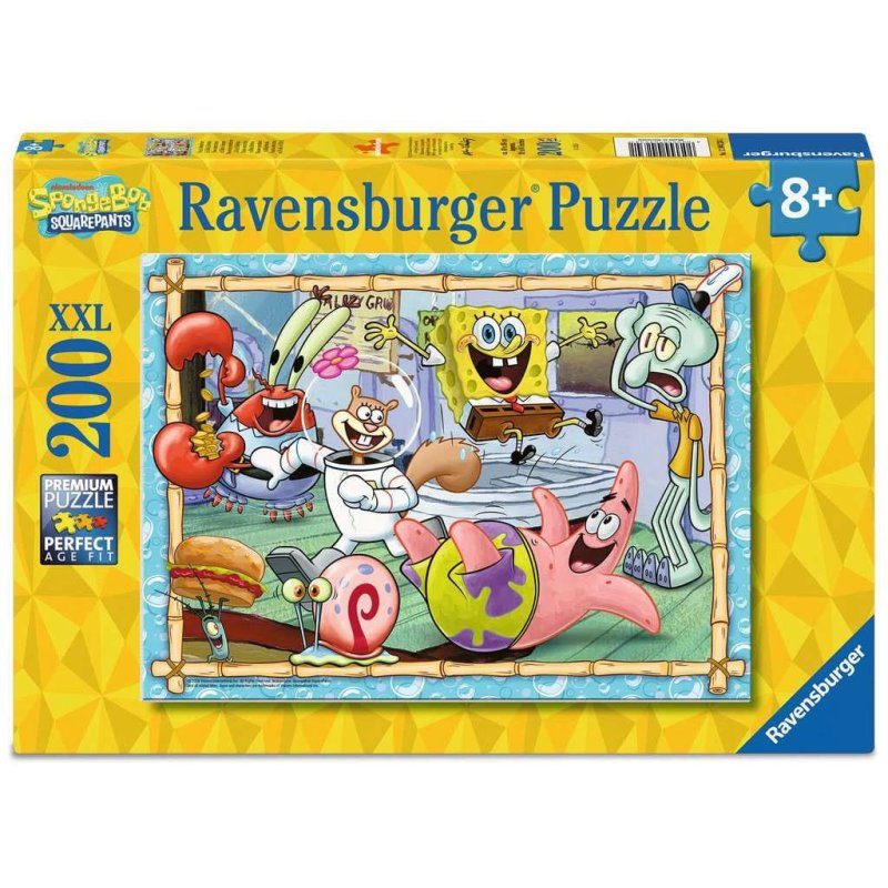 Kinderpuzzle - Neue Abenteuer in Bikini Bottom (200 Teile)