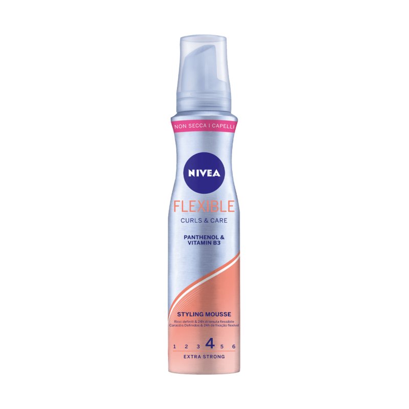 NIVEA Styling Mousse Flexible Curls&care Mousse coiffante 150 ml