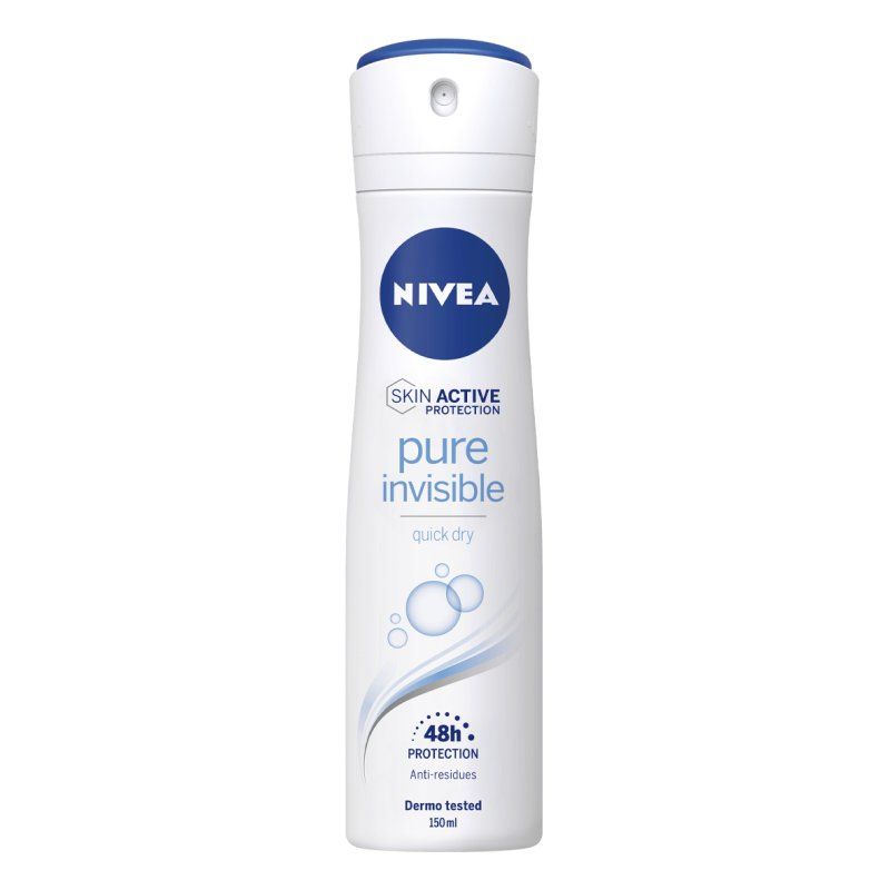NIVEA Pure Invisible Spray Femmes Déodorant spray 150 ml 1 pièce(s)