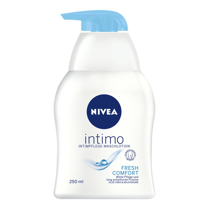 Nivea Intimo Fresh Intimate Wash Lotion (With Pump) 250ml / 8.3 Fl Oz