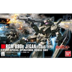 GUNDAM - HGUC 1/144 RGM-89DE Jegan Ecoas Type - Model Kit