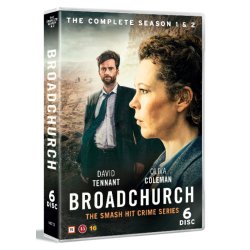 BROADCHURCH SEASON 1 and 2 - 6 DVD box set
