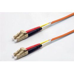 10m LCPC/LCPC 50/125 OM2 2.0mm LS0H orange zip cord