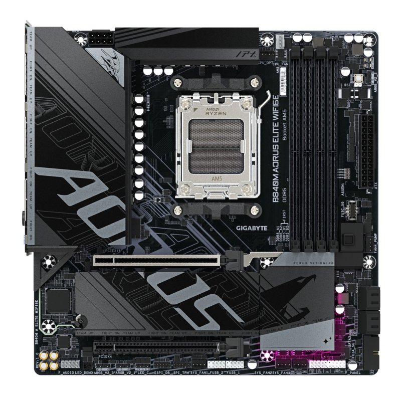 Carte Mère Gigabyte B840M Aorus Elite WiFi6E (AM5) Micro ATX