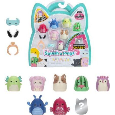 Squishalongs - 2.5 cm 8 Pack S2 - Style 3