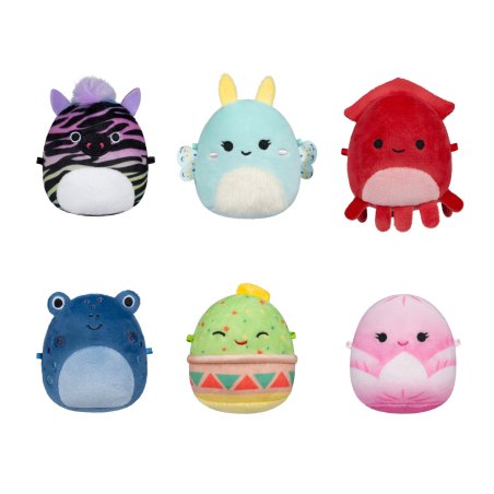 Micromallows - 6 cm 6 Pack Plush S2 - Elin, Altman, Gideon, Agnolo, Safiyah and Connie