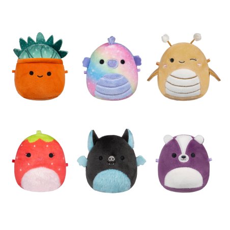 Micromallows - 6 cm 6 Pack Plush S2 - Greer, Sloan, Emerald, Oz, Scarlet and Aldous