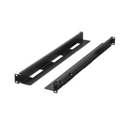 KIT CARRIL LANBERG RACK 19" DESLIZANTE 650-1090MM NEGRO
