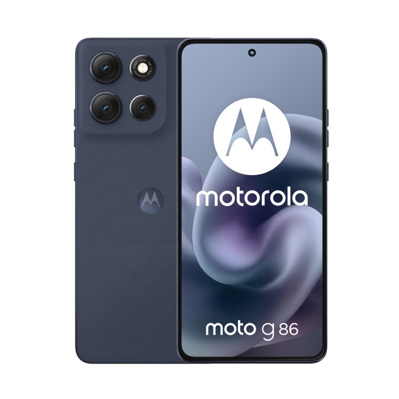 Motorola moto g86 5G 16,9 cm (6.67") Double SIM Android 15 USB Type-C 8 Go 256 Go 5200 mAh Bleu foncé