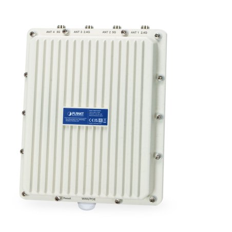 PLANET IP67 Wi-Fi 6 802.11ax, Dual 2400 Mbit/s Aluminium Connexion Ethernet, supportant l'alimentation via ce port (PoE)