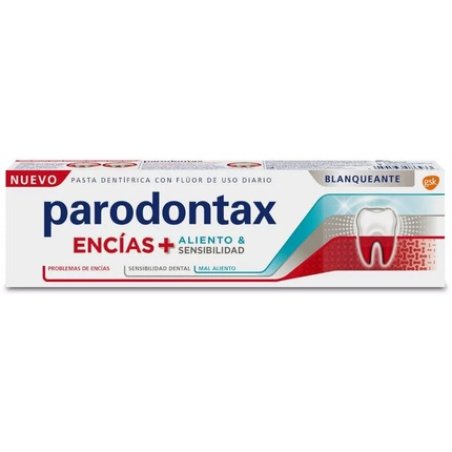 Parodontax Toothpaste For Gums Breath And Sensitivity Whitening 75 Ml
