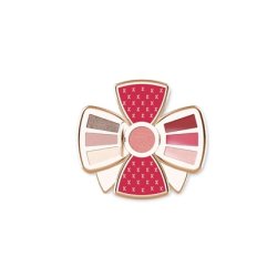 Naj Oleari The Bow Magenta Makeup Palette for Face, Eyes, and Lips