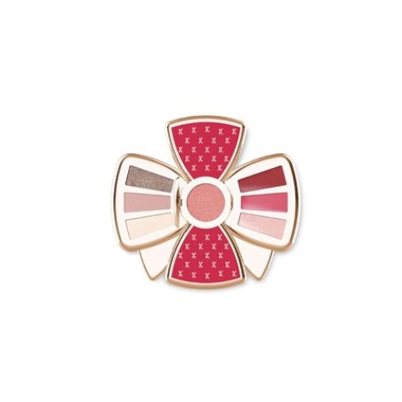 Naj Oleari The Bow Magenta Makeup Palette for Face, Eyes, and Lips