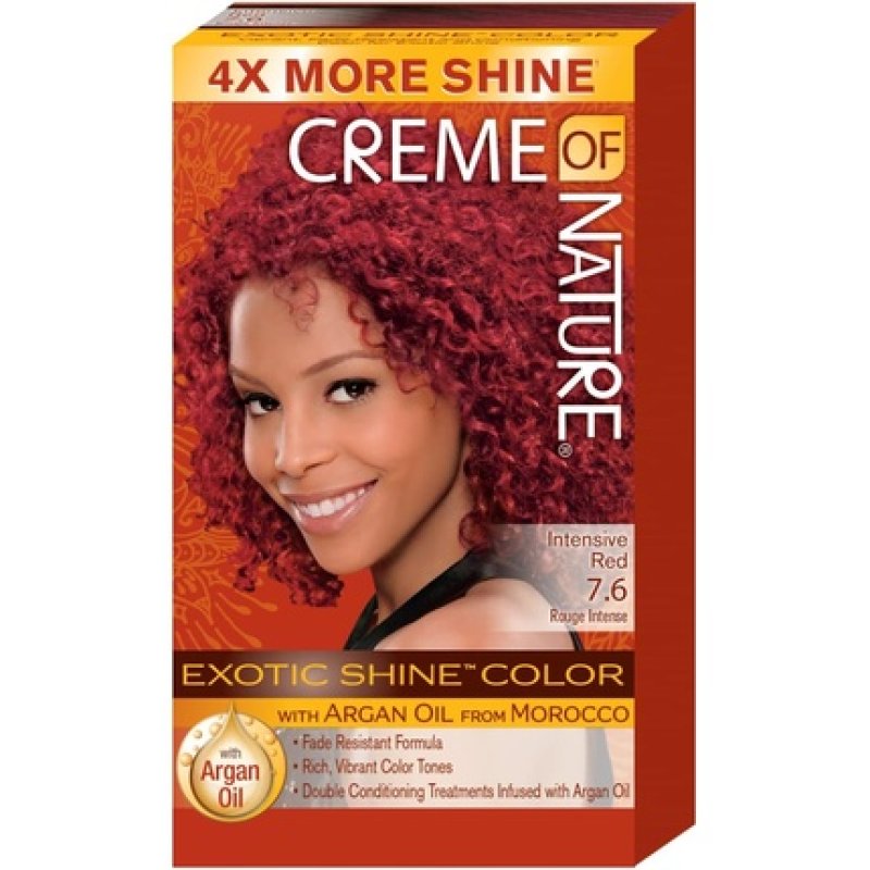 Creme of Nature Exotic Shine Color Intensive Red 7.6 Hair Color
