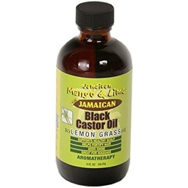 Jamaican Mango & Lime Castor Oil with Lemon 118ml - Pack of 4