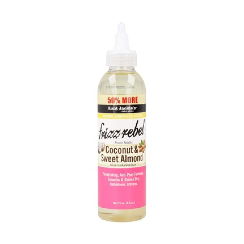 Aunt Jackie's CC Growth Oil Frizz Rebel Coconut Sweet Almond 177ml