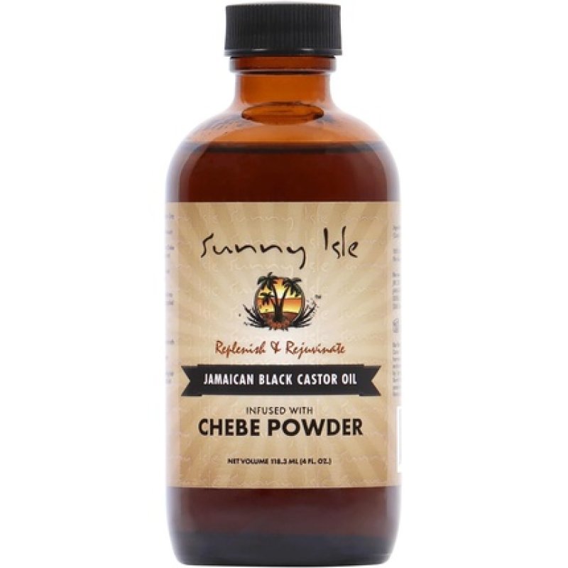Sunny Isle Jamaican Black Castor Oil infused with Chebe Powder 118ml