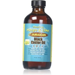 Jamaican Mango & Lime Black Castor Oil with AMLA for Dry & Weak Hair 4oz