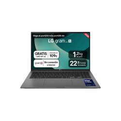 PORTATIL LG GRAM U7-255H 16GB 1TB 16" WQXGA FreeDOS