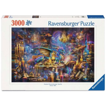 Puzzle - Drachenbibliothek (3000 Teile)