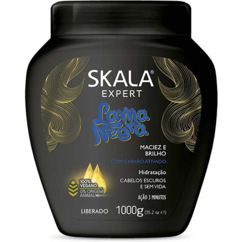 Creme De Tratamento Lama Negra Skala 1kg