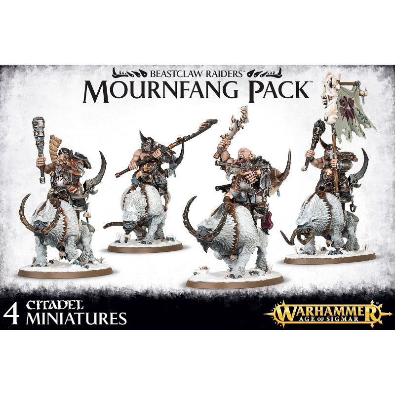 Warhammer AoS - Beastclaw Raiders Mournfang Pack