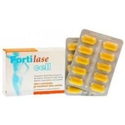 Mylan Fortilase Cell Dietary Supplement Draining Anti Cellulite 30 Tablets