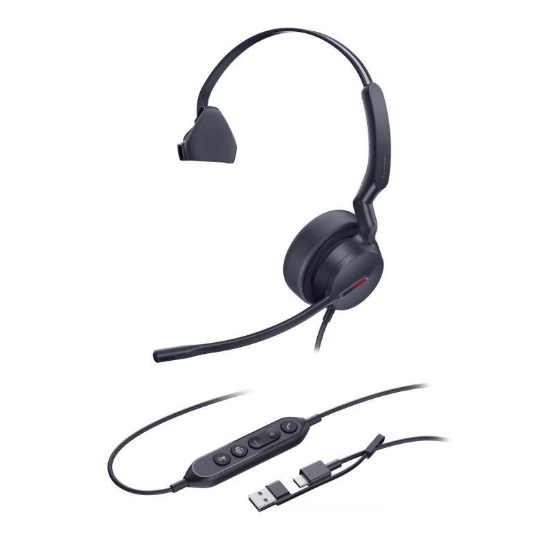 Yealink UH44 Mono Teams USB-C/A Casque