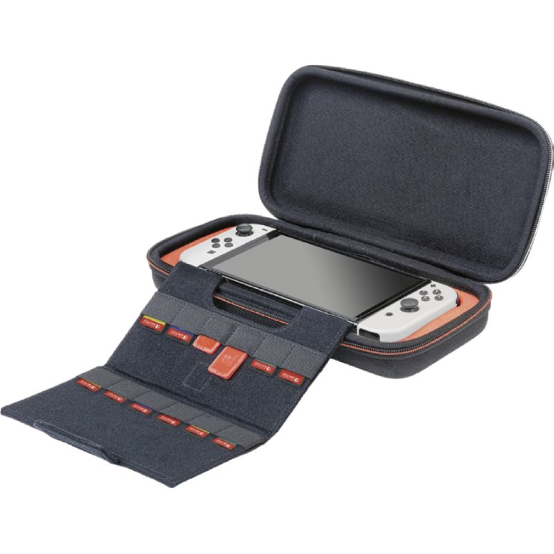 Pochette de transport Deluxe Game Traveler noire pour Nintendo Switch 2, Switch et Switch OLED